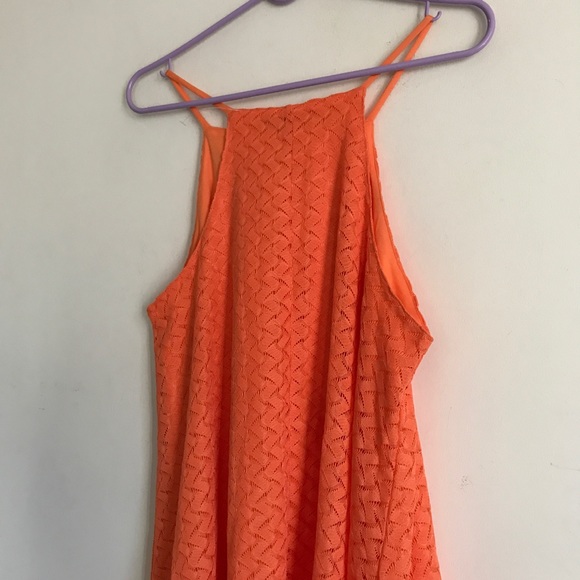 NWOT Derek Heart Orange Summer Dress - Picture 5 of 8